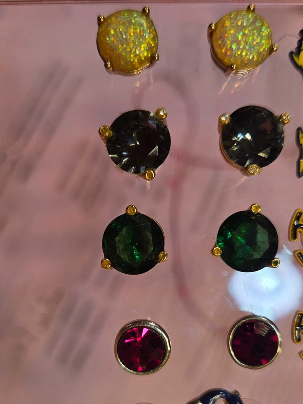 Kate Spade and DKNY earrings
